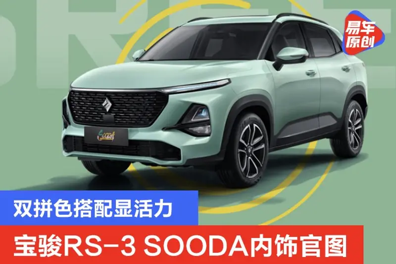 雙拚色搭配顯活力 寶駿RS